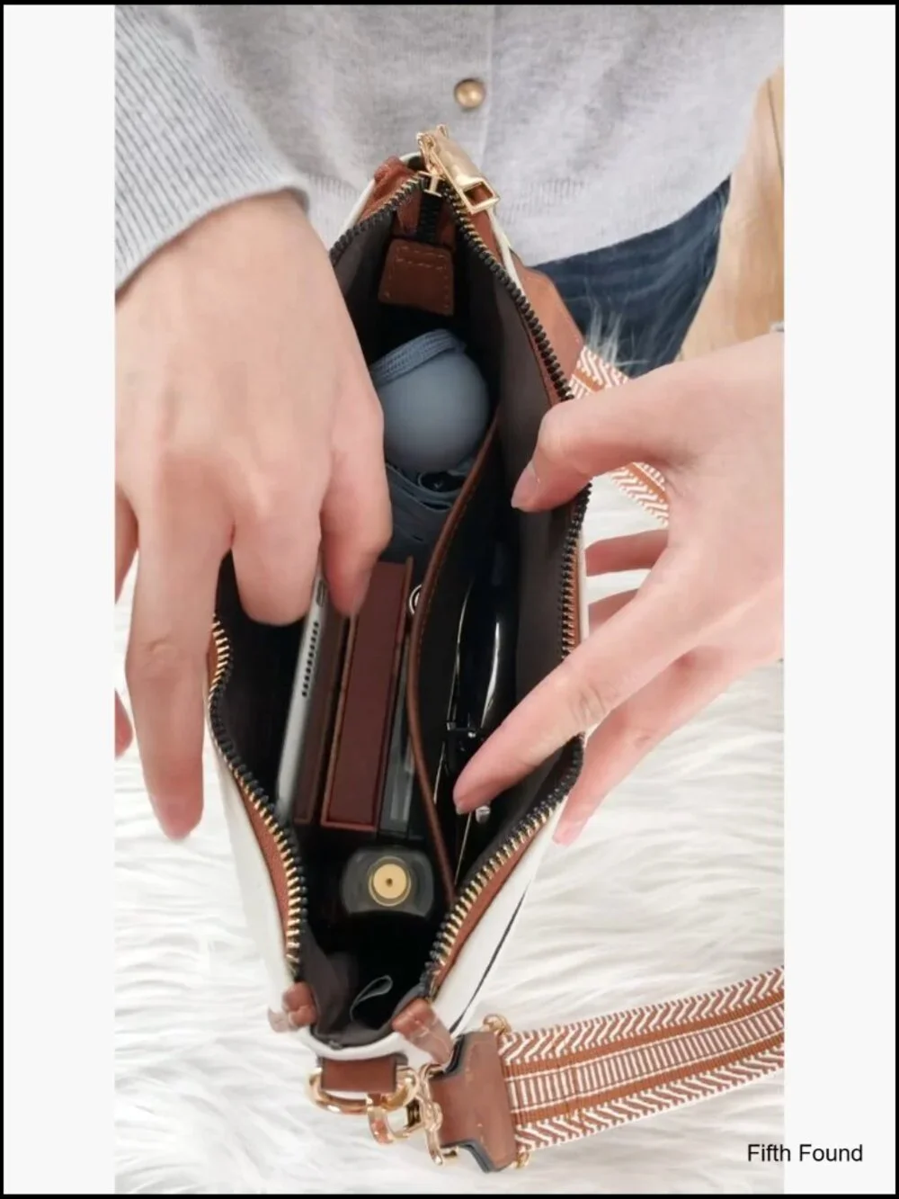 Vegan leather hobo crossbody bag adjustable wide shoulder strap